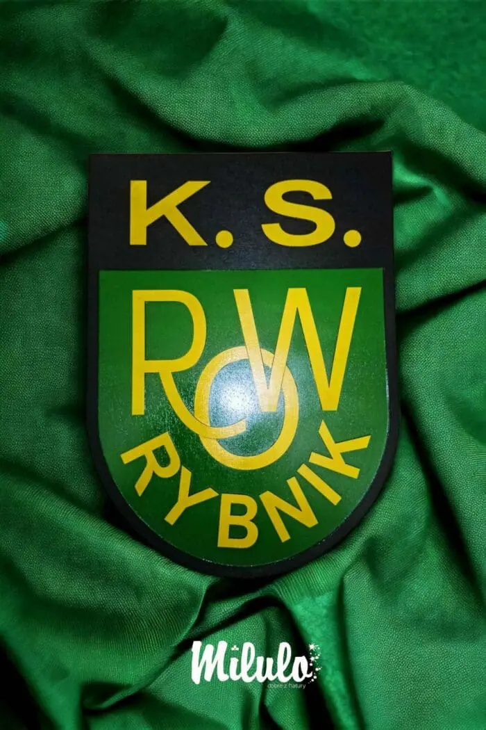 Drewniany Proporczyk ROW Rybnik